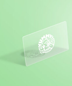 FROSTED BUSINESS CARD